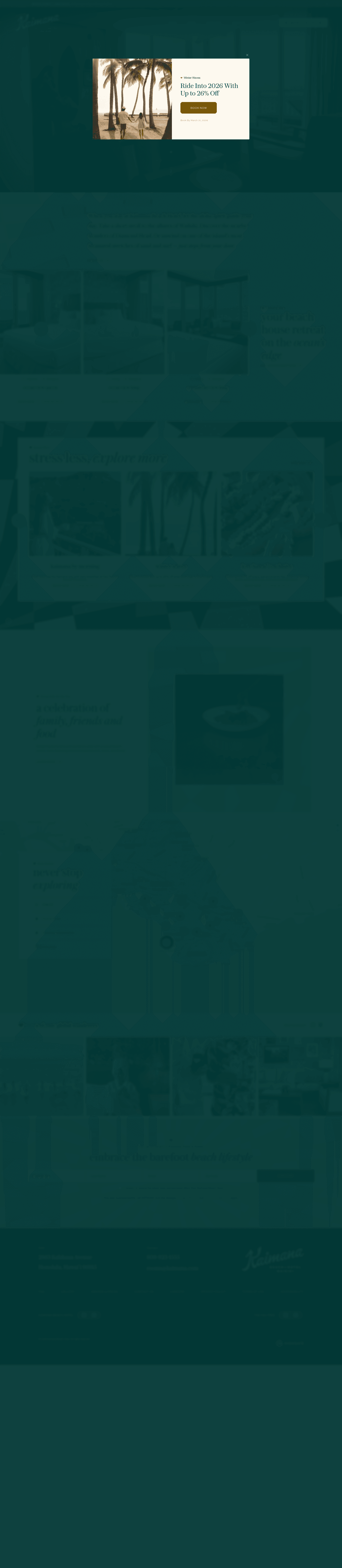 Kaimana website screenshot